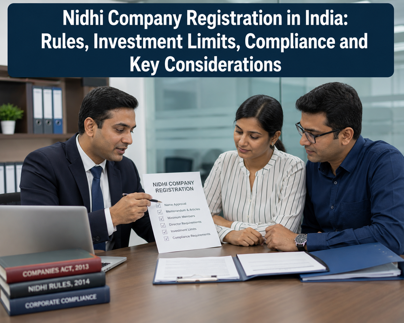 Nidhi Company Registration In India: Rules, Investment Limits, Compliance And Key Considerations In 
